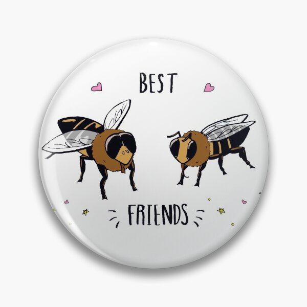 Item preview, Bee and hoverfly Best friends designed and sold by MG-ArtShop.