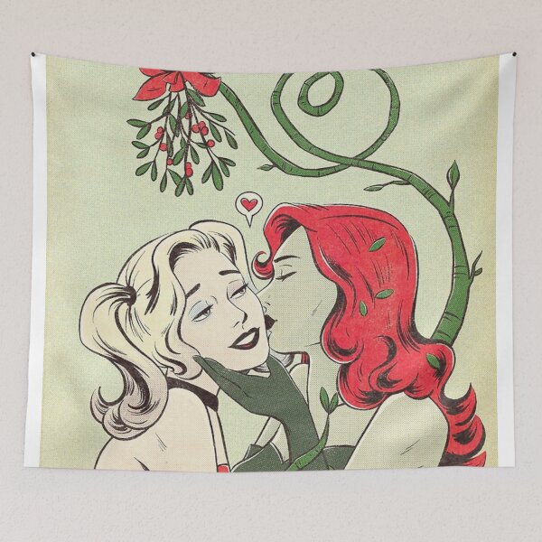 Item preview, mistletoe kiss designed and sold by heavenspinka354.