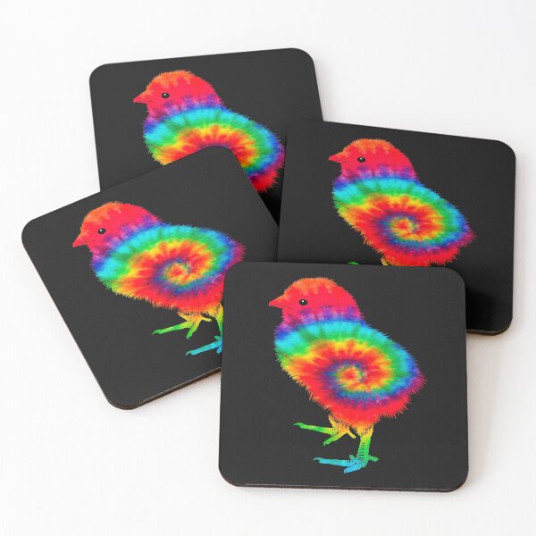 Item preview, Tie Dye Hippy Chick Women's Kids Chicken Farm Animal Granola Girl designed and sold by PortageBay.