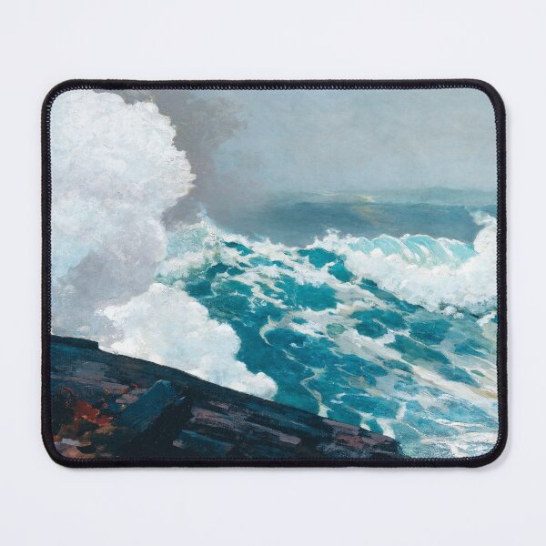 Item preview, Northeaster (1895) by Winslow Homer designed and sold by Designedbysm.