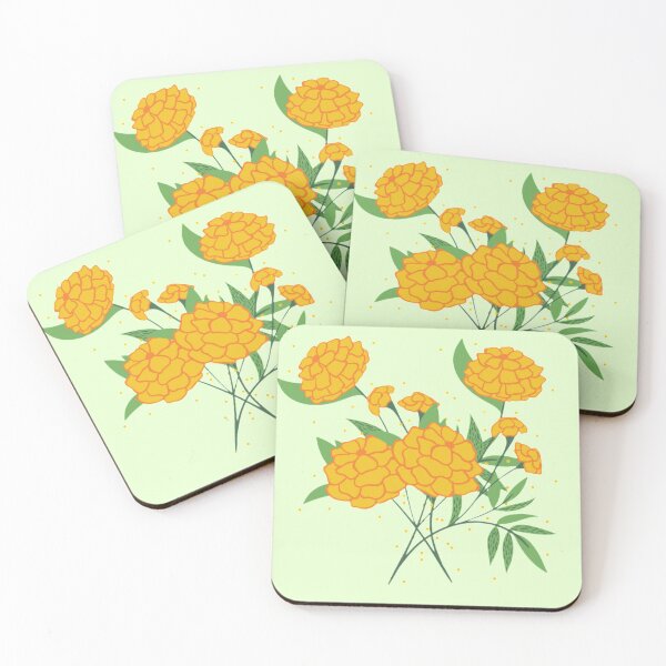 Item preview, Bright Marigold flower designed and sold by Lovely-shop116.
