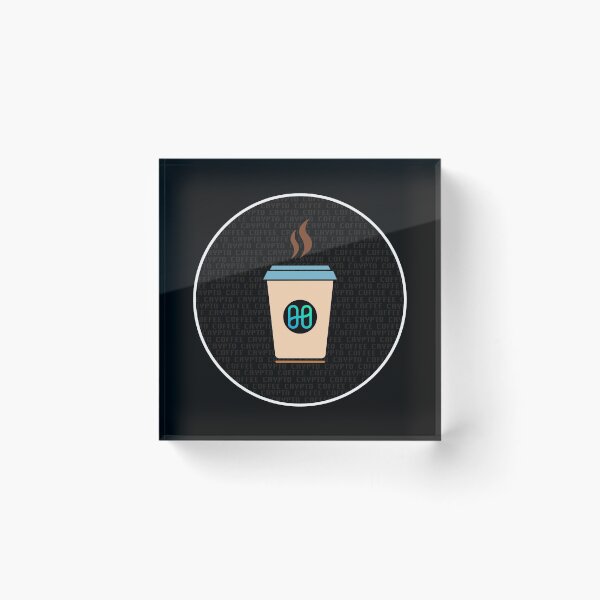 Item preview, Crypto&Coffee, Harmony One designed and sold by UpNorthArts.