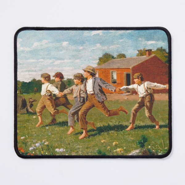 Item preview, Oil Painting Snap the Whip (1872) by Winslow Homer designed and sold by Designedbysm.