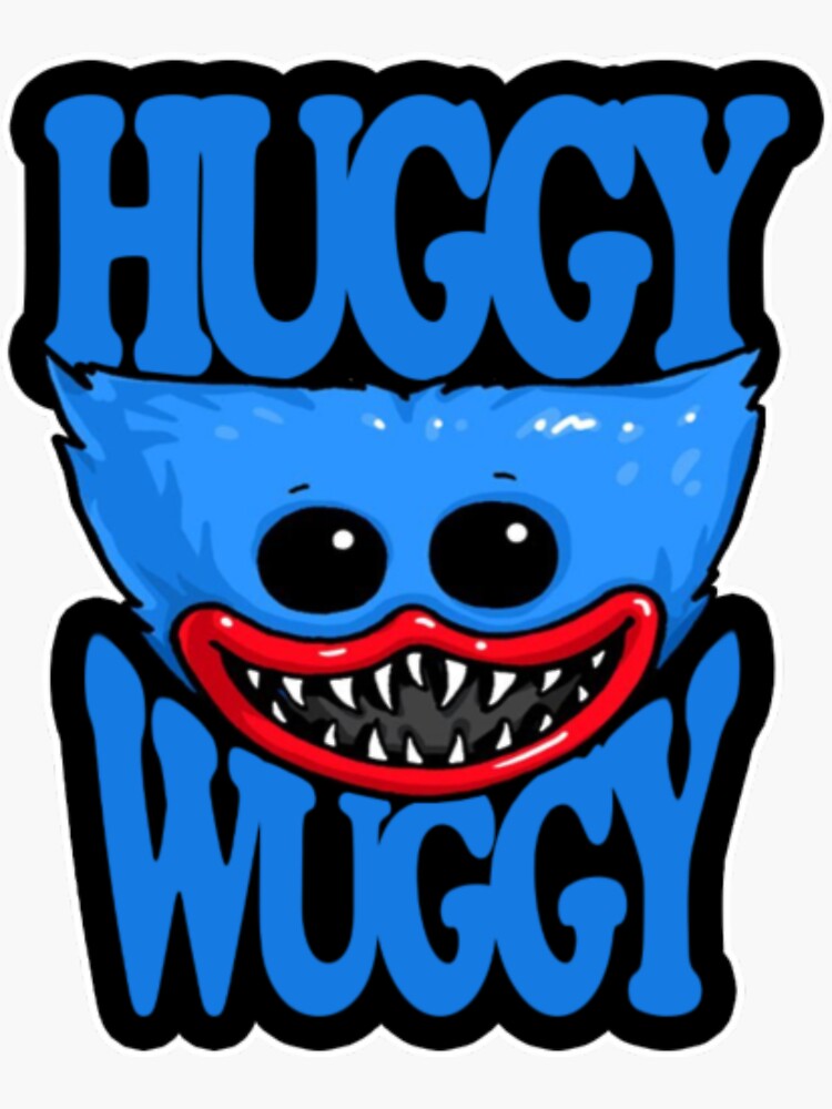 Sticker Huggy Wuggy Par AllenMegan Redbubble   Bg,f8f8f8 Flat,750x,075,f Pad,750x1000,f8f8f8 