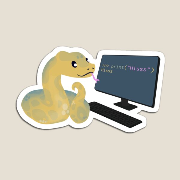 Aperçu de l'œuvre Python apprend Python créée et vendue par visualizards.