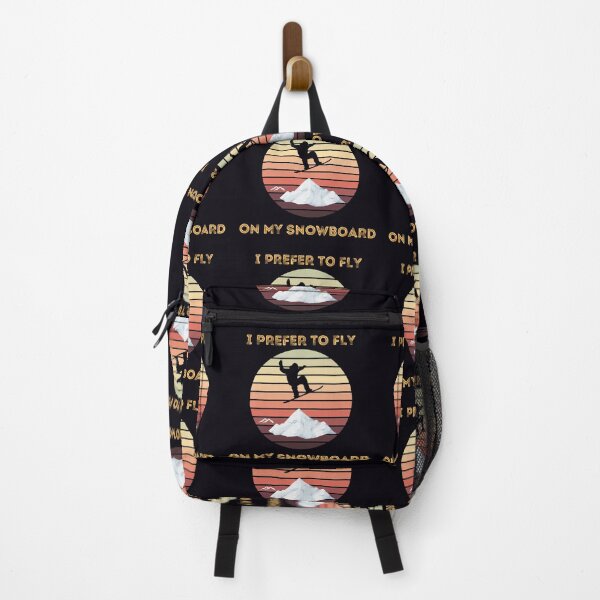Item preview, I PREFER TO FLY ON MY SNOWBOARD designed and sold by wildlittlefan.