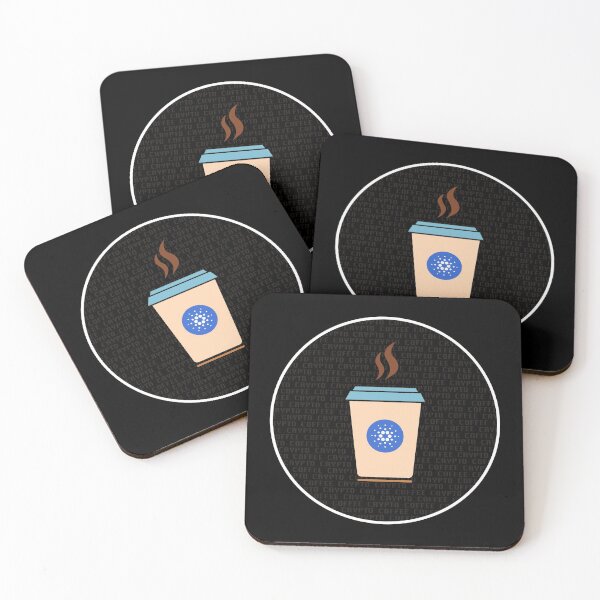 Item preview, Crypto&Coffee, Cardano designed and sold by UpNorthArts.