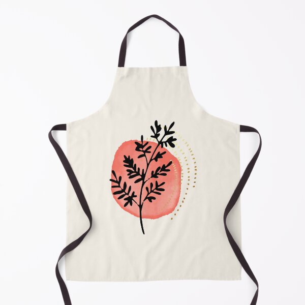 Item preview, Minimal design coral watercolor shape plant designed and sold by Milatoo.