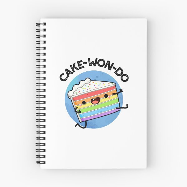 Item preview, Cake-won-do Funny Cake Puns designed and sold by punnybone.