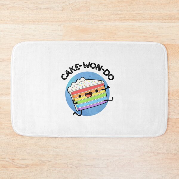 Item preview, Cake-won-do Funny Cake Puns designed and sold by punnybone.