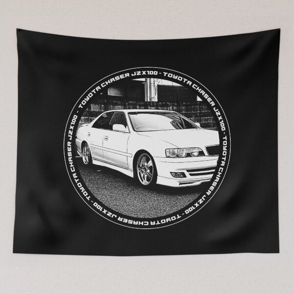 Item preview, TOYOTA CHASER JZX100 Black 'N White 4 (Black Version) designed and sold by Cero81.