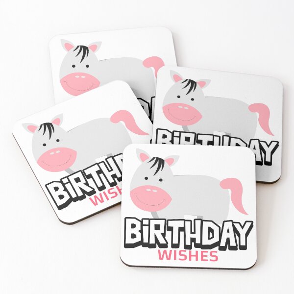 Item preview, BIRTHDAY WISHES HAPPY HORSE  designed and sold by CoopClothing.