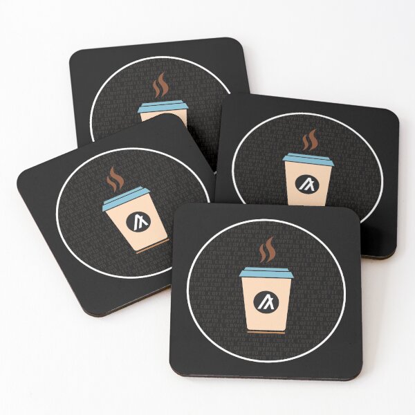 Item preview, Crypto&Coffee, Algorand designed and sold by UpNorthArts.