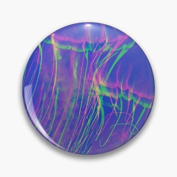 Item preview, Jellyfish art poster textures sea life sea  designed and sold by Tropical Blood.