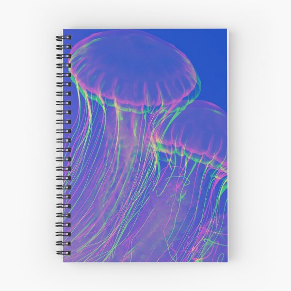 Item preview, Jellyfish art poster textures sea life sea  designed and sold by Tropical Blood.