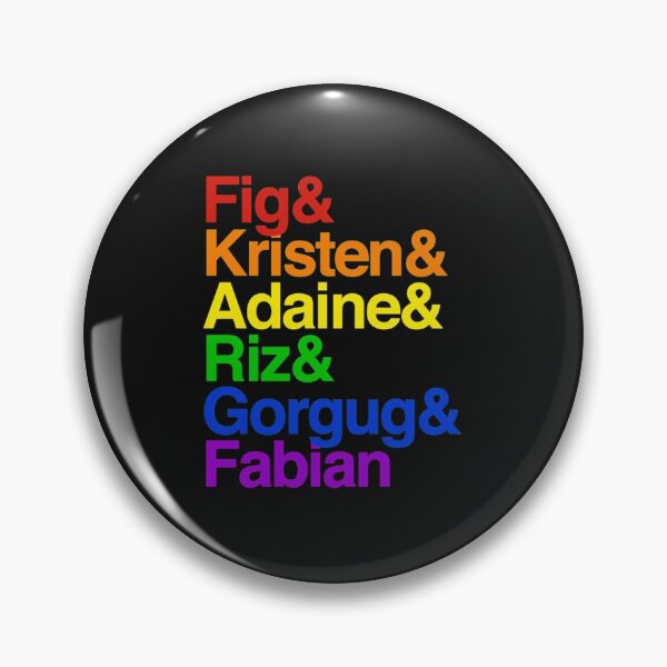 Item preview, Fantasy High Bad Kids Rainbow Helvetica Names   designed and sold by Geekendd.