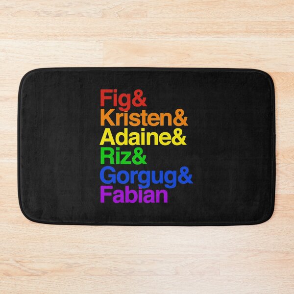 Item preview, Fantasy High Bad Kids Rainbow Helvetica Names   designed and sold by Geekendd.