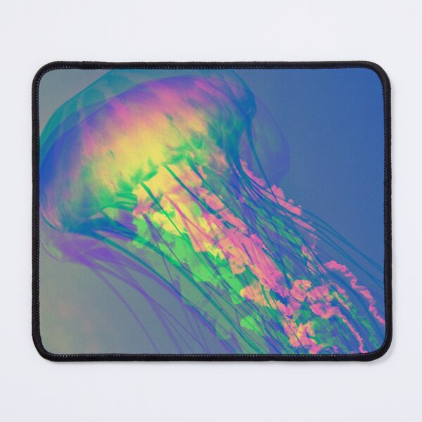 Item preview, Jellyfish art sea life beach ocean  designed and sold by Tropical Blood.