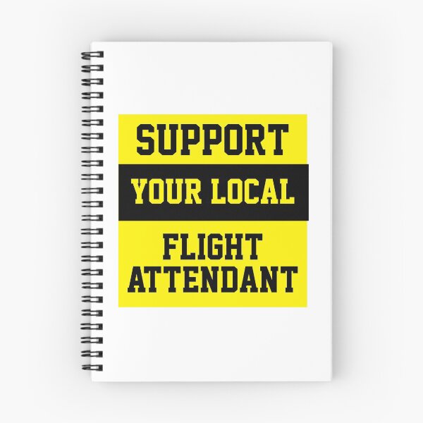 Item preview, Support Your Local Flight Attendant  designed and sold by Yay Design.