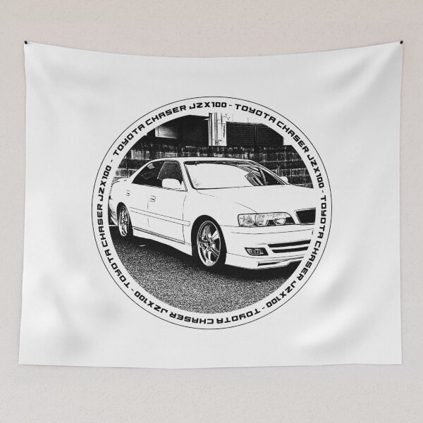 Item preview, TOYOTA CHASER JZX100 Black 'N White 4 designed and sold by Cero81.