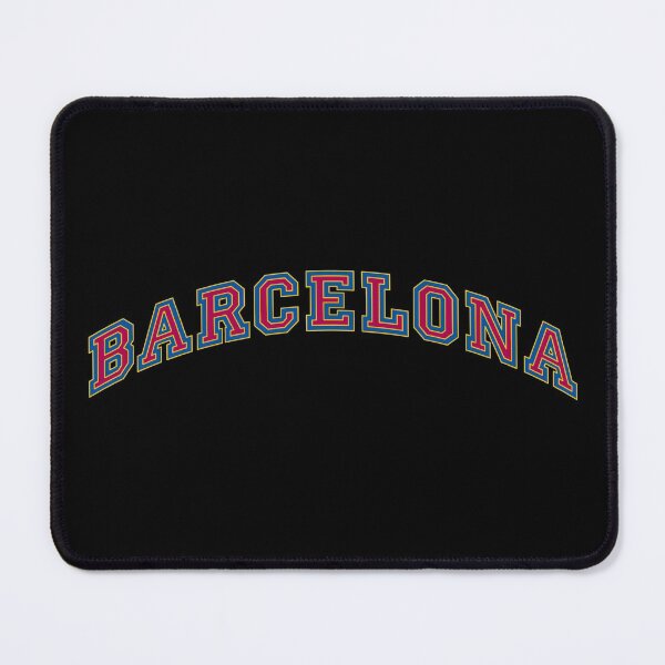 Item preview, Barcelona Varsity Spellout designed and sold by redoARTstore.