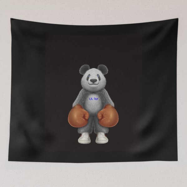 Item preview, LiL Tay Boxing Panda Bear for home decor, sports wear, t shirts, hoodies, clothing for adults and ch.png designed and sold by Joanradley.