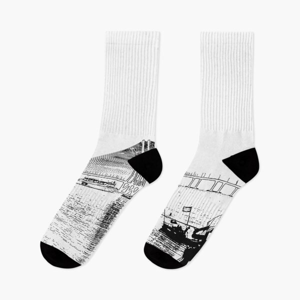 Item preview, Mumbai Sea Link Bridge sunset, India,  converted to black and white line drawing art, wall art, print, personalised gifts, custom printed gifts designed and sold by CameraDesign.
