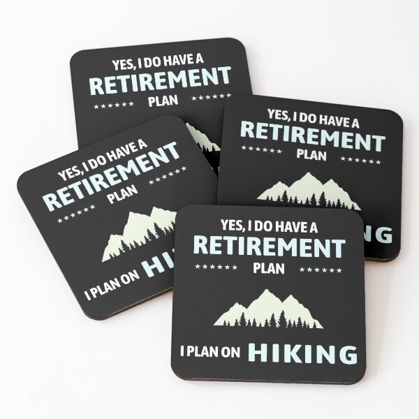 Item preview, Hiking Adventure Hiker Retirement Funny designed and sold by TastefulTees.