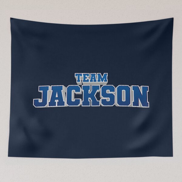 Item preview, Team Jackson (Blue) designed and sold by STUDIO-72.