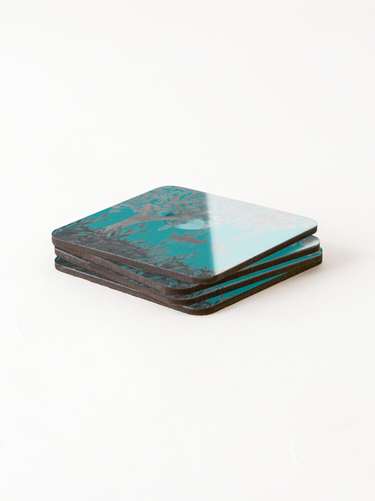 Thumbnail 4 of 5, Coasters (Set of 4), Scenery designed and sold by Ranikhan.