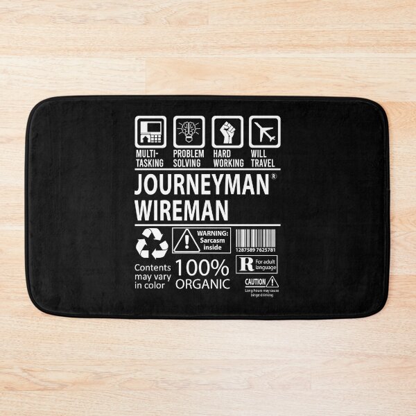 Item preview, Journeyman Wireman T Shirt - MultiTasking Certified Job Gift Item Tee designed and sold by oslandefren.