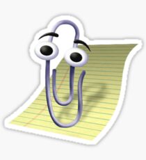 Clippy Sticker