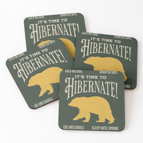 Item preview, Time to Hibernate! designed and sold by PooreHousePress.