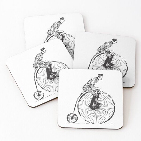 Aperçu de l'œuvre Illustration vintage de Penny Farthing créée et vendue par TeeRock.