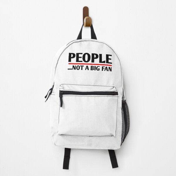 Item preview, PEOPLE NOT A BIG FAN Funny Introvert Shy Idea designed and sold by medbouk1.