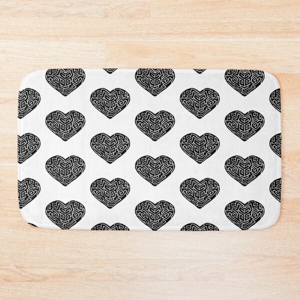 Item preview, Black Labyrinthine Heart designed and sold by Nealoc.