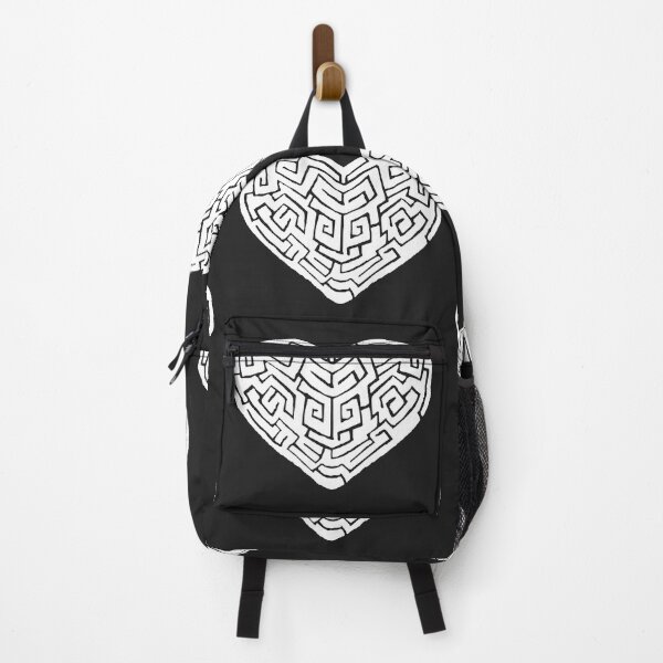 Item preview, White Labyrinthine Heart designed and sold by Nealoc.