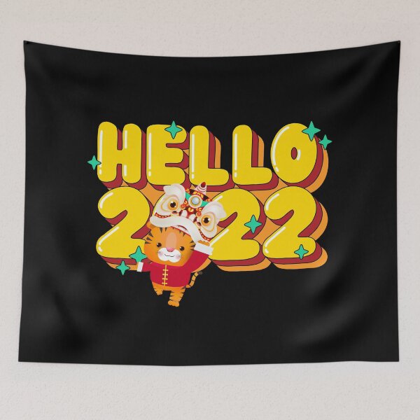 Item preview, Hello 2022, yellow designed and sold by Quote for  Success.