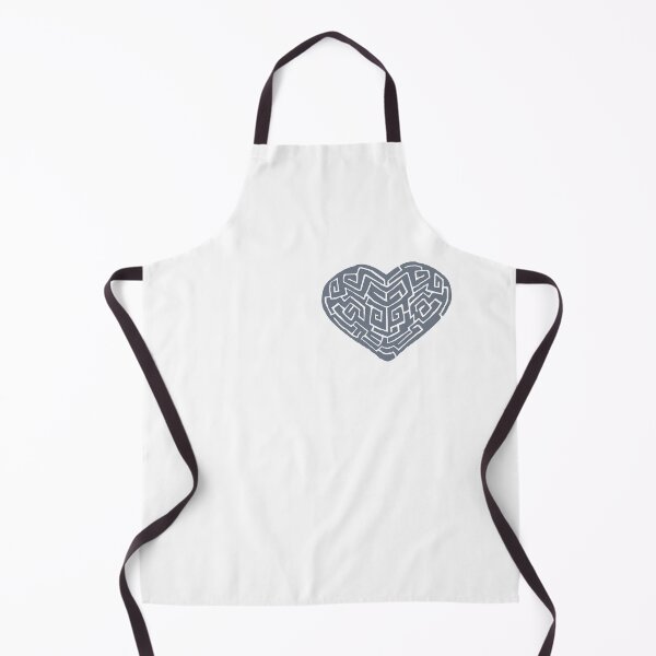 Item preview, Gray Labyrinthine Heart designed and sold by Nealoc.
