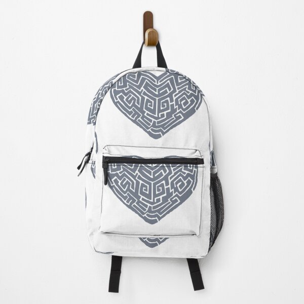 Item preview, Gray Labyrinthine Heart designed and sold by Nealoc.