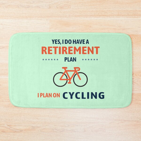 Item preview, Cyling Bicycle Cyclist Biking Retirement Funny designed and sold by TastefulTees.