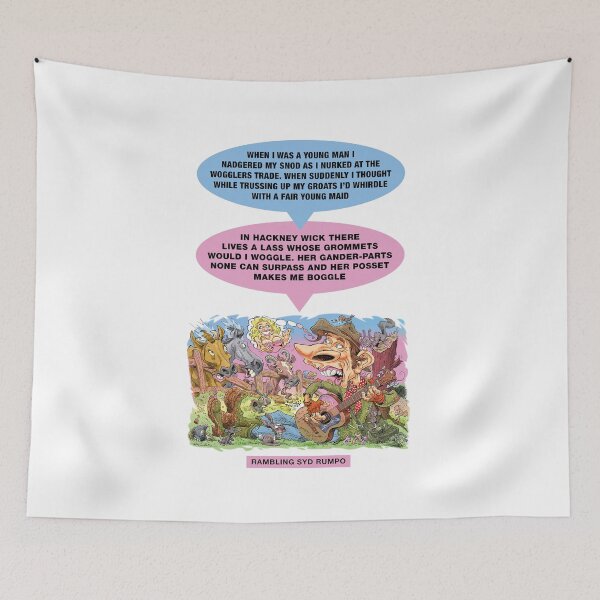 Item preview, Rambling Syd Rumpo designed and sold by TIGERDAVER.