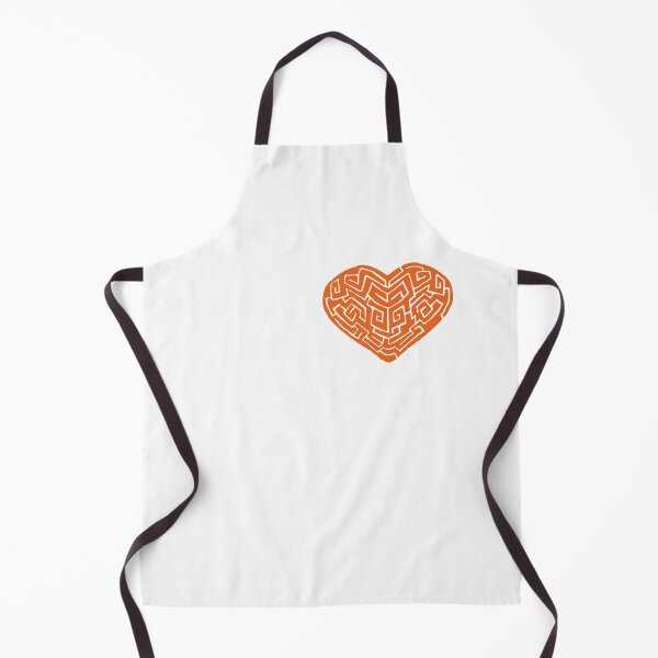Item preview, Orange Labyrinthine Heart designed and sold by Nealoc.