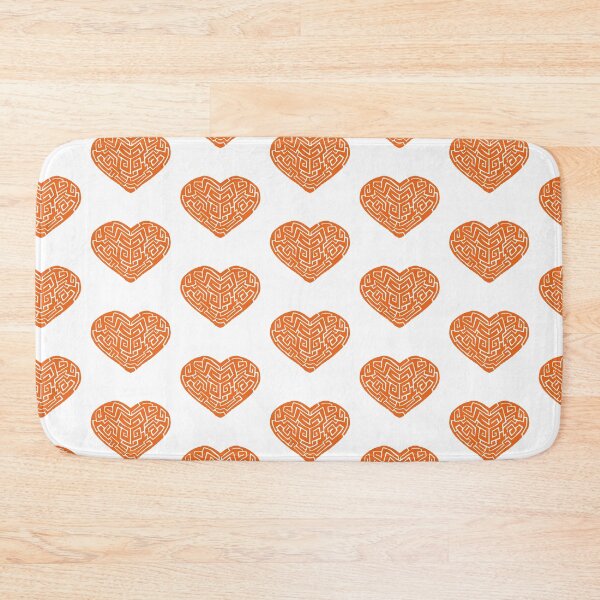 Item preview, Orange Labyrinthine Heart designed and sold by Nealoc.