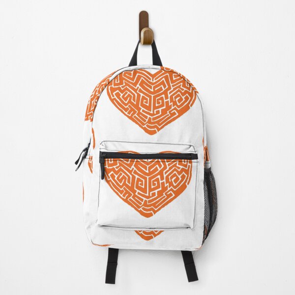 Item preview, Orange Labyrinthine Heart designed and sold by Nealoc.