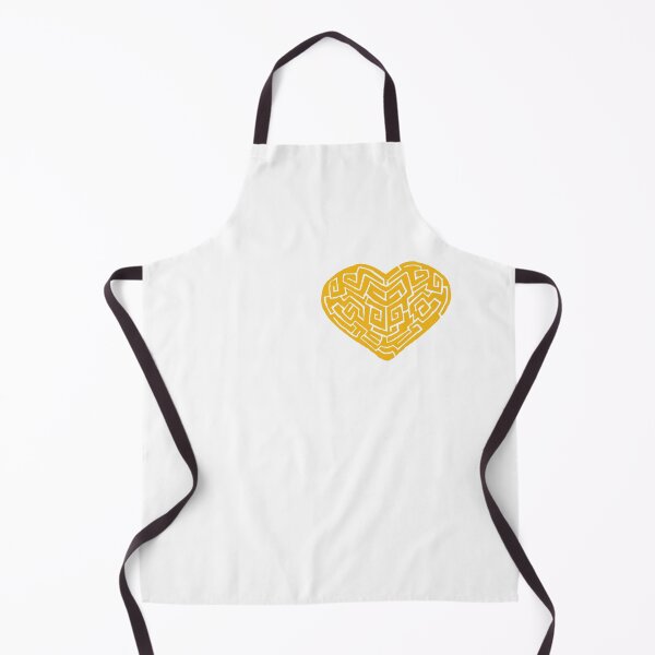 Item preview, Yellow Labyrinthine Heart designed and sold by Nealoc.