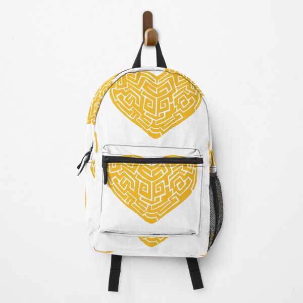 Item preview, Yellow Labyrinthine Heart designed and sold by Nealoc.