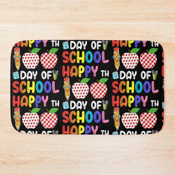 Item preview, Happy 100th Day Of School Buffalo Plaid Apple designed and sold by DesignByMai.