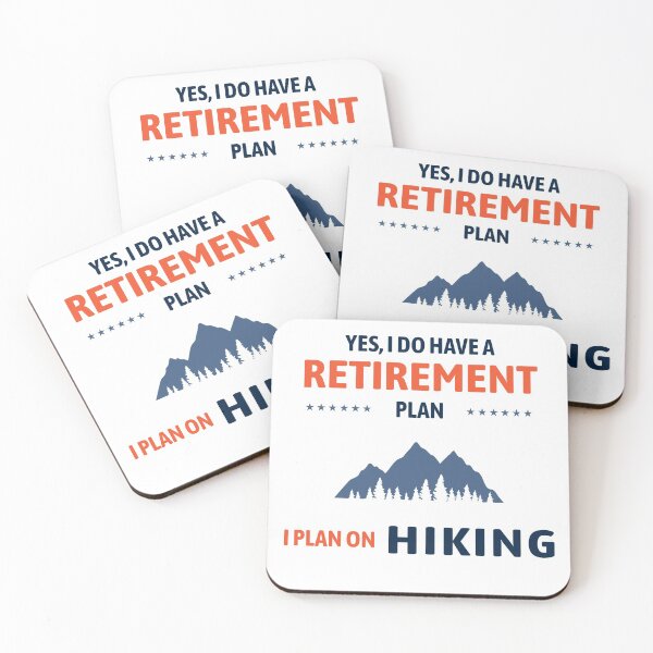 Item preview, Hiking Adventure Hiker Retirement Funny designed and sold by TastefulTees.