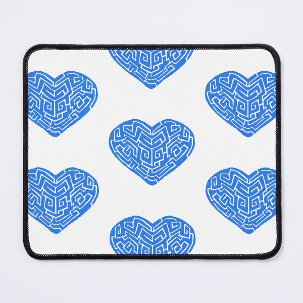 Item preview, Blue Labyrinthine Heart designed and sold by Nealoc.
